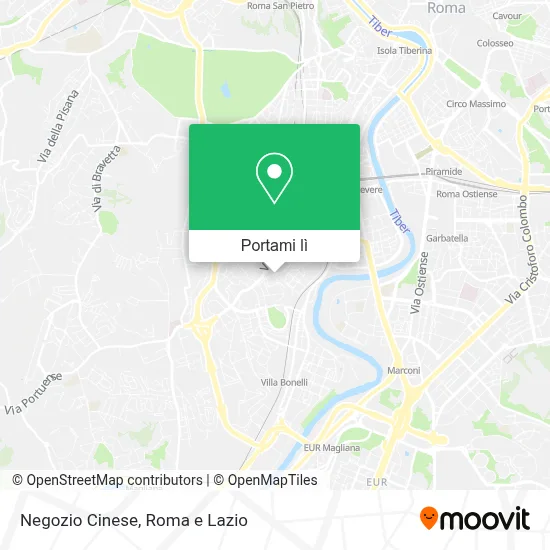 Mappa Negozio Cinese