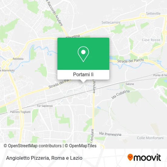 Mappa Angioletto Pizzeria