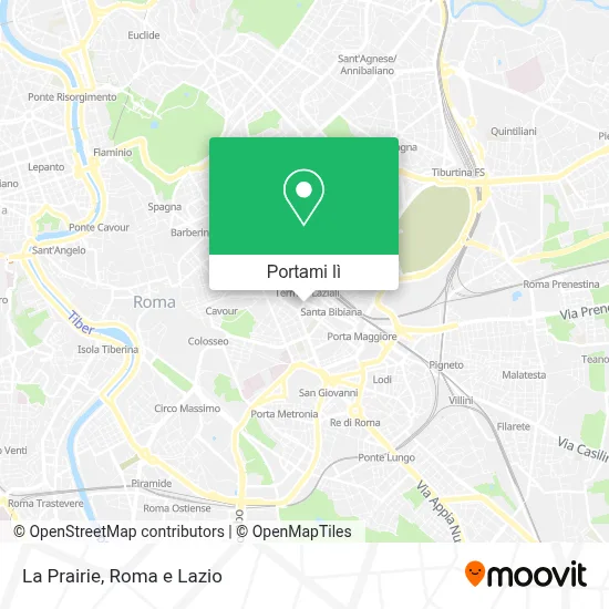 Mappa La Prairie