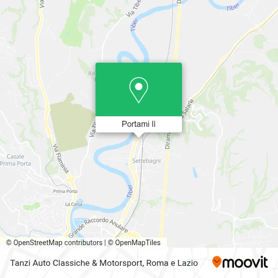 Mappa Tanzi Auto Classiche & Motorsport