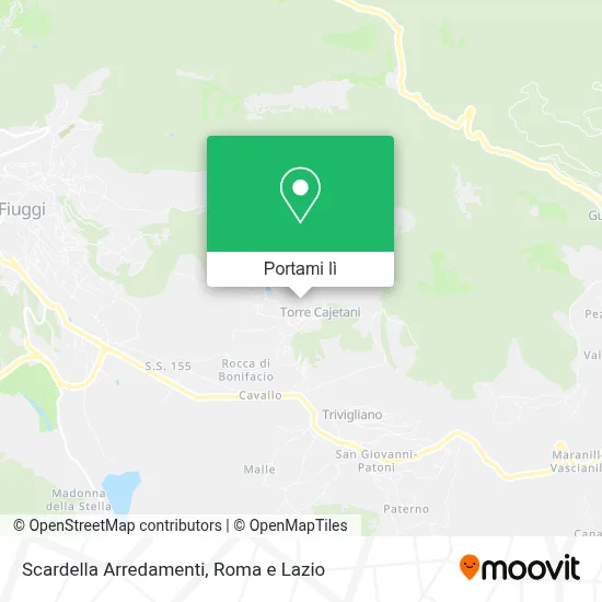 Mappa Scardella Arredamenti