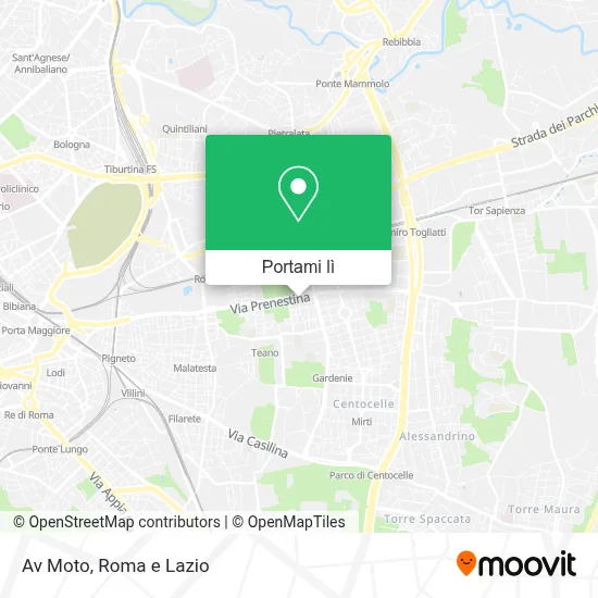 Mappa Av Moto
