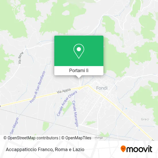Mappa Accappaticcio Franco