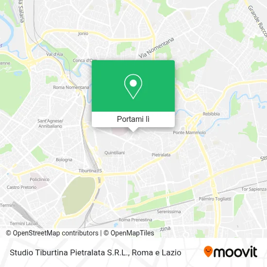 Mappa Studio Tiburtina Pietralata S.R.L.
