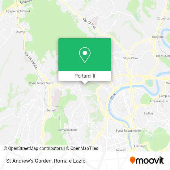 Mappa St Andrew's Garden