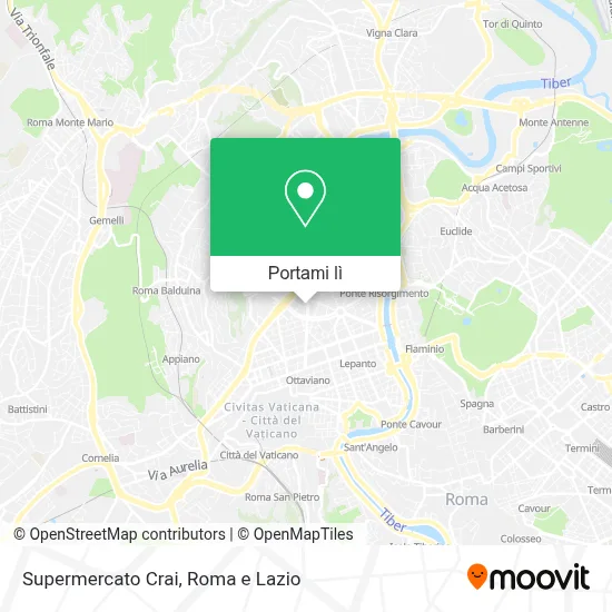 Mappa Supermercato Crai
