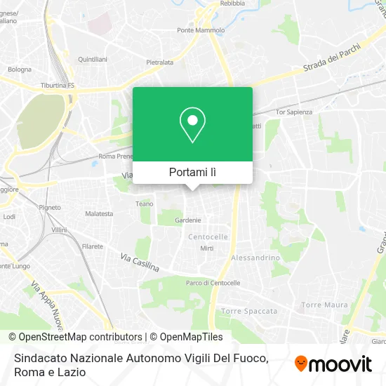 Mappa Sindacato Nazionale Autonomo Vigili Del Fuoco