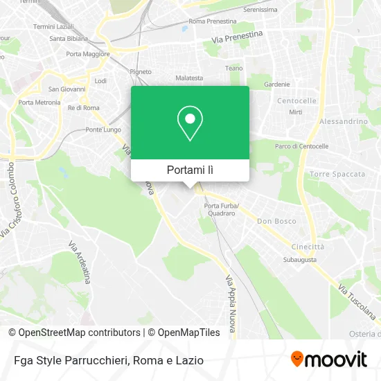 Mappa Fga Style Parrucchieri