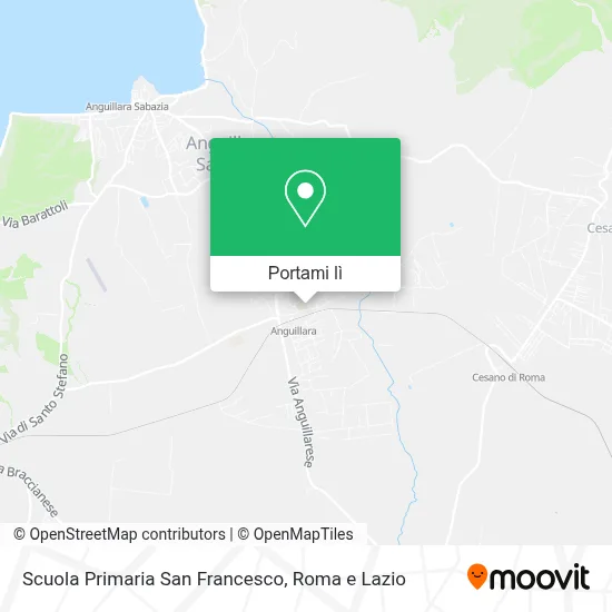 Mappa Scuola Primaria San Francesco