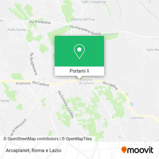 Mappa Arcaplanet