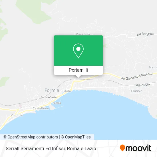Mappa Serrall Serramenti Ed Infissi