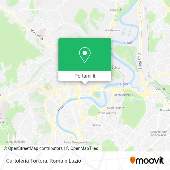 Mappa Cartoleria Tortora