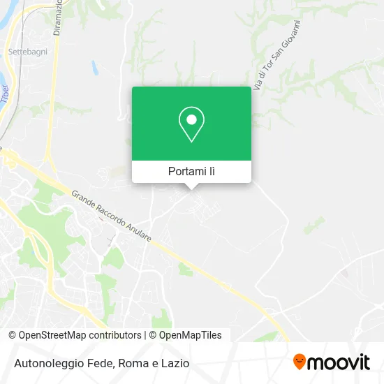 Mappa Autonoleggio Fede