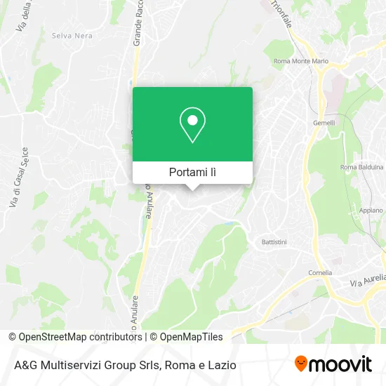 Mappa A&G Multiservizi Group Srls