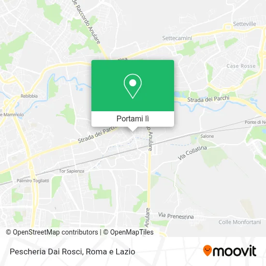 Mappa Pescheria Dai Rosci