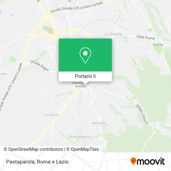 Mappa Pastaparola