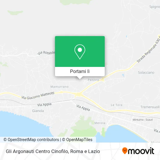 Mappa Gli Argonauti Centro Cinofilo