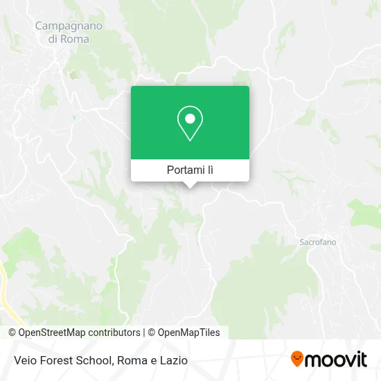 Mappa Veio Forest School