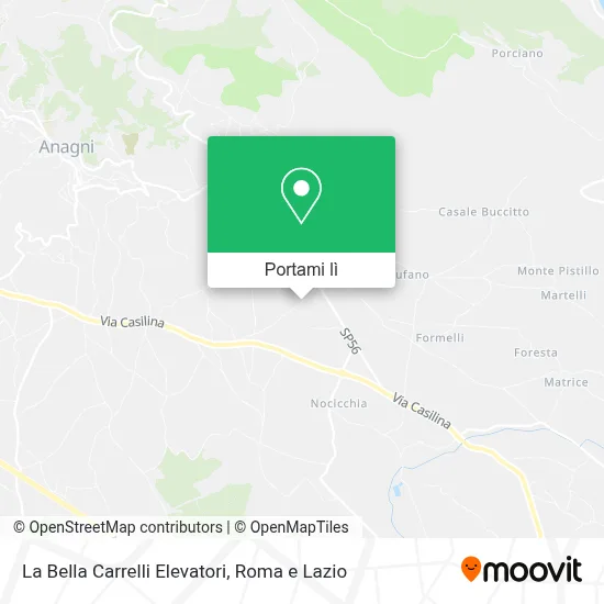 Mappa La Bella Carrelli Elevatori