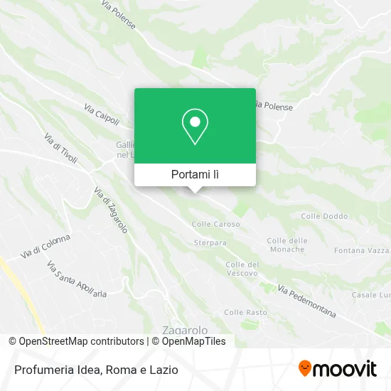 Mappa Profumeria Idea