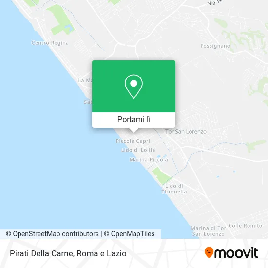 Mappa Pirati Della Carne