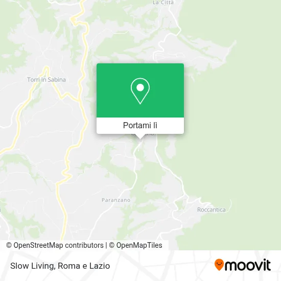 Mappa Slow Living