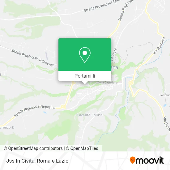 Mappa Jss In Civita