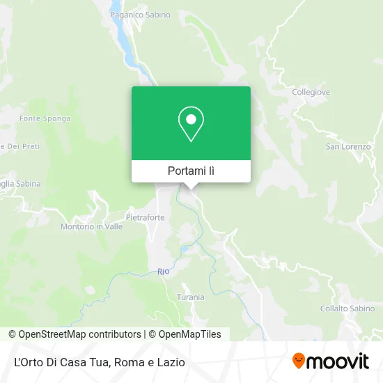 Mappa L'Orto Di Casa Tua