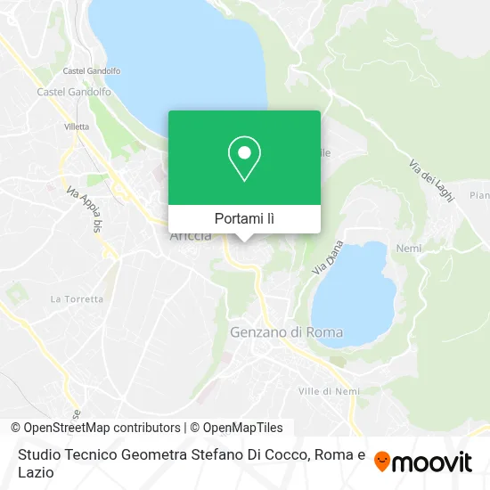 Mappa Studio Tecnico Geometra Stefano Di Cocco