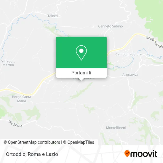 Mappa Ortoddio