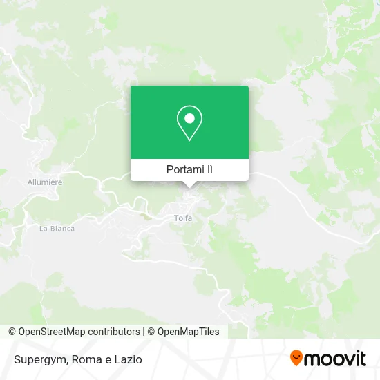 Mappa Supergym