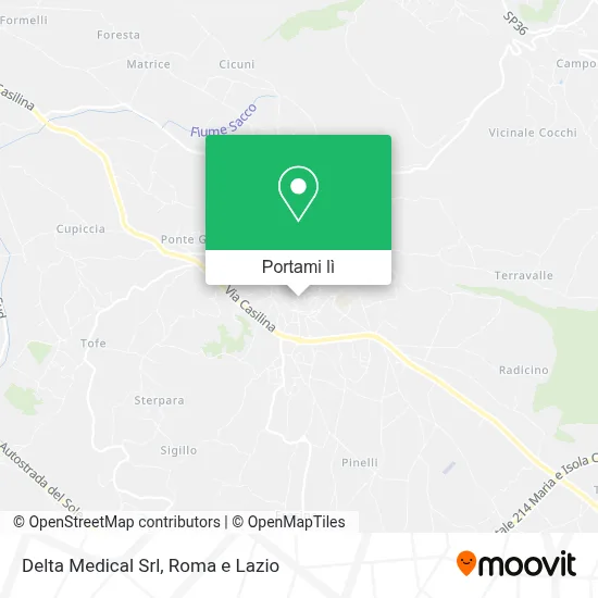 Mappa Delta Medical Srl