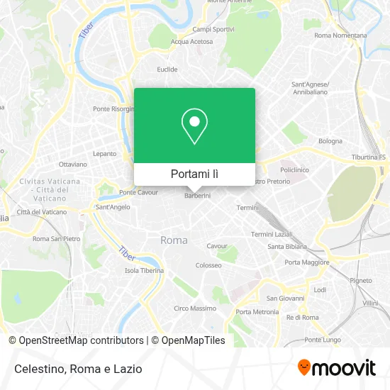 Mappa Celestino