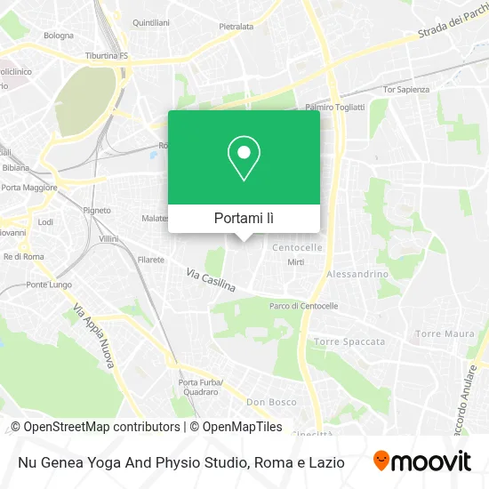 Mappa Nu Genea Yoga And Physio Studio