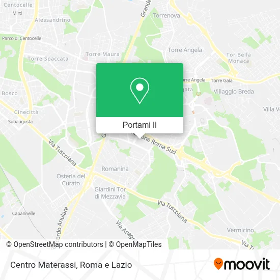 Mappa Centro Materassi