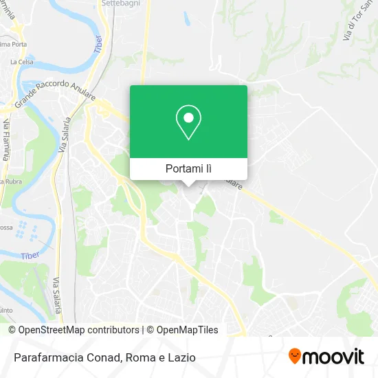 Mappa Parafarmacia Conad