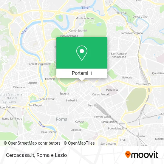 Mappa Cercacasa.It