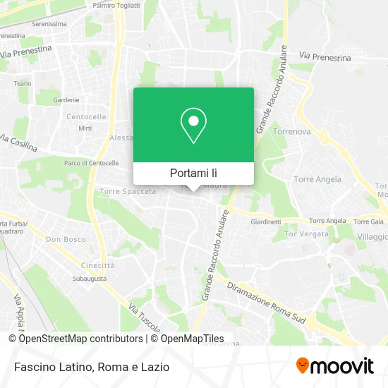 Mappa Fascino Latino