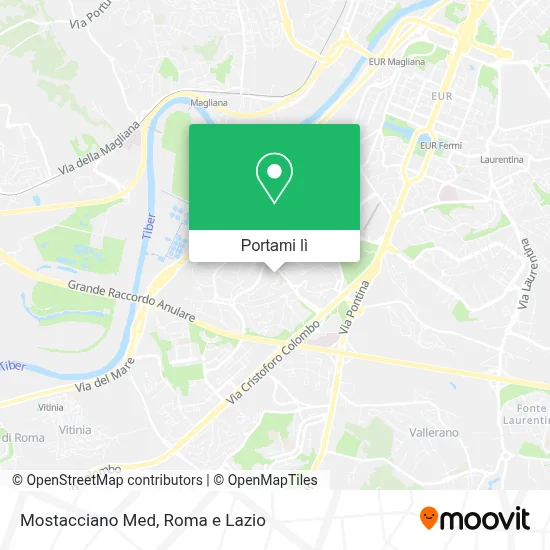 Mappa Mostacciano Med
