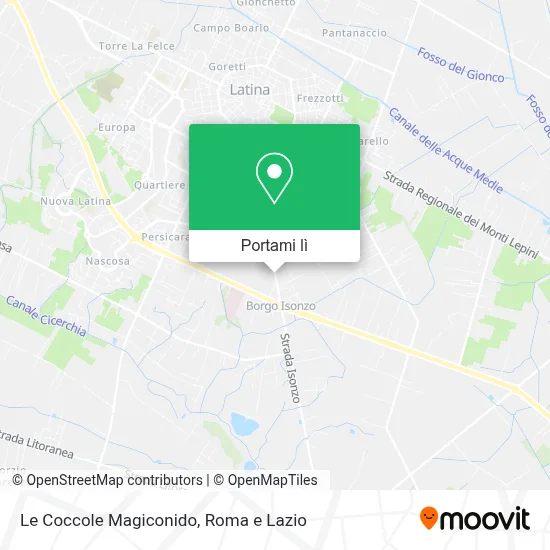 Mappa Le Coccole Magiconido