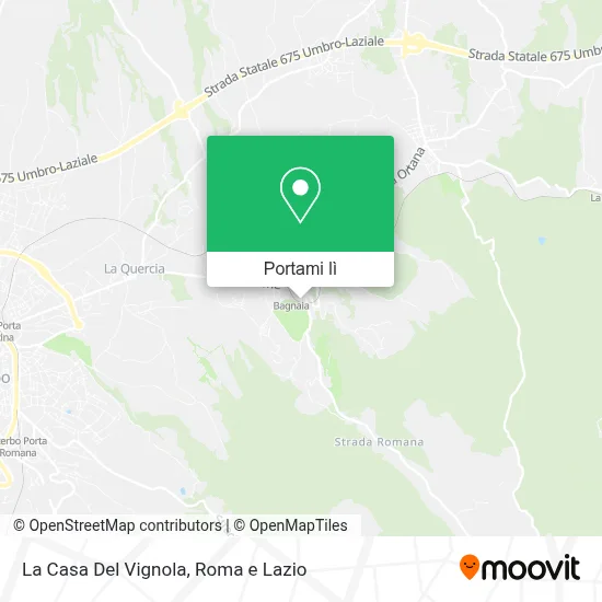 Mappa La Casa Del Vignola