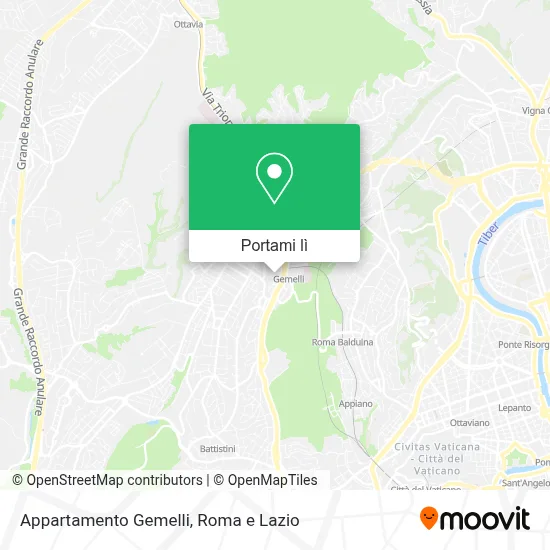 Mappa Appartamento Gemelli