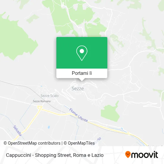Mappa Cappuccini - Shopping Street