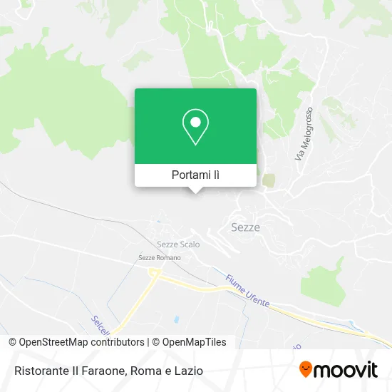 Mappa Ristorante Il Faraone