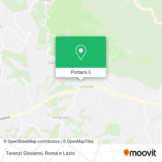 Mappa Terenzi Giovanni