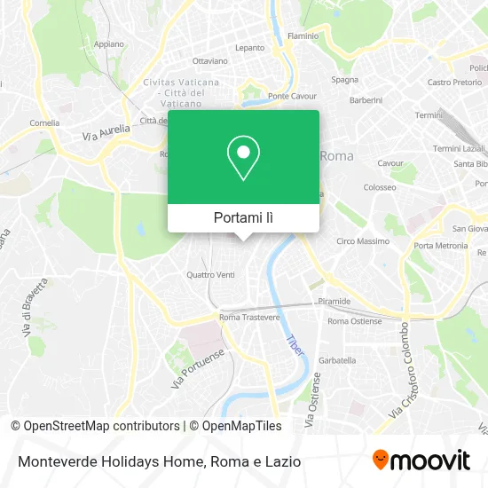 Mappa Monteverde Holidays Home