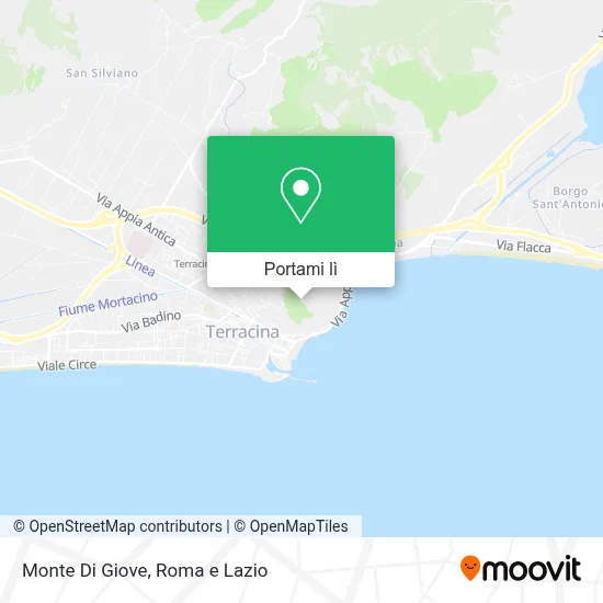 Mappa Monte Di Giove