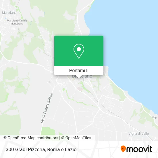 Mappa 300 Gradi Pizzeria