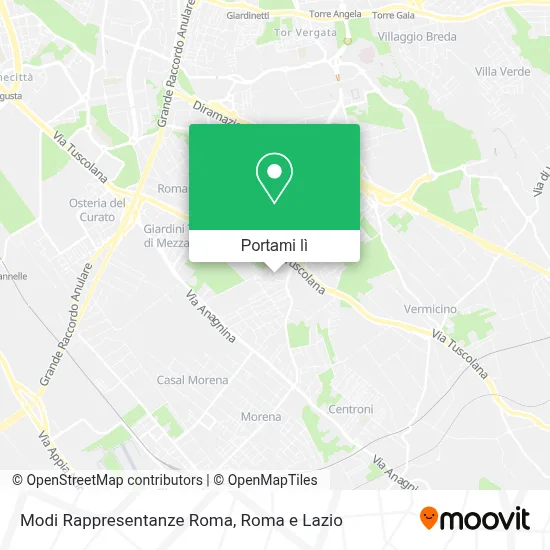 Mappa Modi Rappresentanze Roma