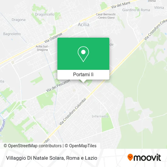 Mappa Villaggio Di Natale Solara